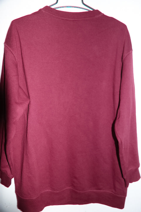 Vintage men H&M New orleans Louisiana print red sweatshirt in M|L31 W24|SKU 6710