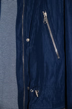 Vintage per una Womens navy zipper rain Jacket  L|L34 W19|SKU 6713