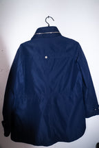 Vintage per una Womens navy zipper rain Jacket  L|L34 W19|SKU 6713
