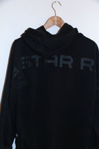 vintage G-star raw medium fleece black unisex hoodie