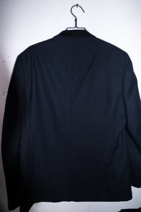 Vintage men Skopes grey checked tailored fit one piece single breasted blazer 2XL|L34W22|SKU 6715