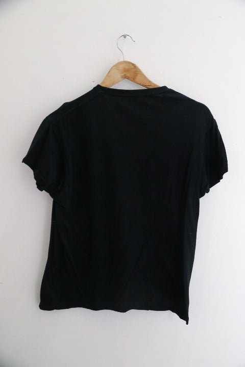 Vintage Sicily padrino graphics God father black small tees