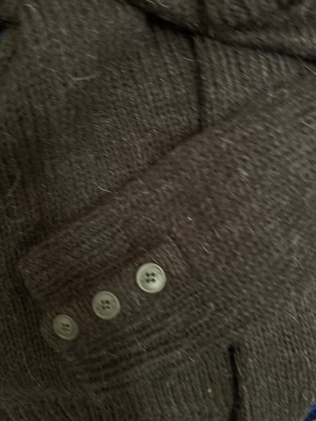 Rubynee Vintage y2k zara cotton rollup brown jumper