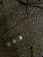 Rubynee Vintage y2k zara cotton rollup brown jumper