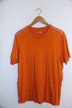 Vintage mens orange medium lotto plain tees