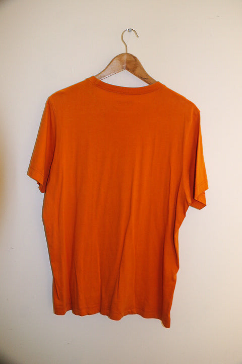 Vintage mens orange medium lotto plain tees