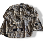 Vintage XXL geometric oversize Unisex Brown shirt|L 34 W 24| SKU 5330