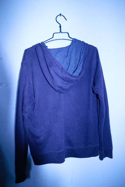 Vintage women Fatface navy full zip hoodie UK 14|L26 W22|SKU 6732