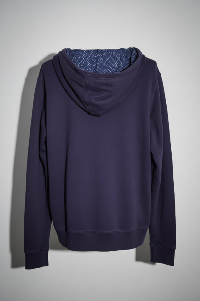 Vintage women Fatface navy full zip hoodie UK 14|L26 W22|SKU 6732