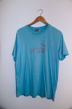 Vintage mens blue Xlarge puma logo tees