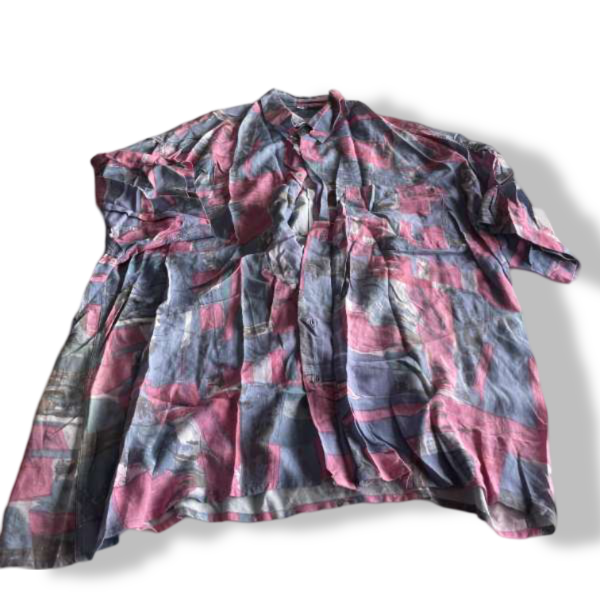 Vintage  Galileo multi men's abstract pattern shirts in XL| L33 W26| SKU 5338