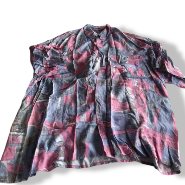 Vintage  Galileo multi men's abstract pattern shirts in XL| L33 W26| SKU 5338