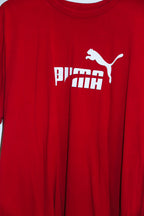 Vintage red puma essential mens XL tees
