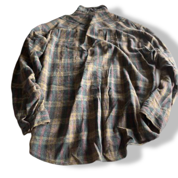 Vintage men's pattern S.oliver thick heavy shirt Labels say L fits like XL|L33W23|SKU 5339