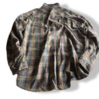 Vintage men's pattern S.oliver thick heavy shirt Labels say L fits like XL|L33W23|SKU 5339