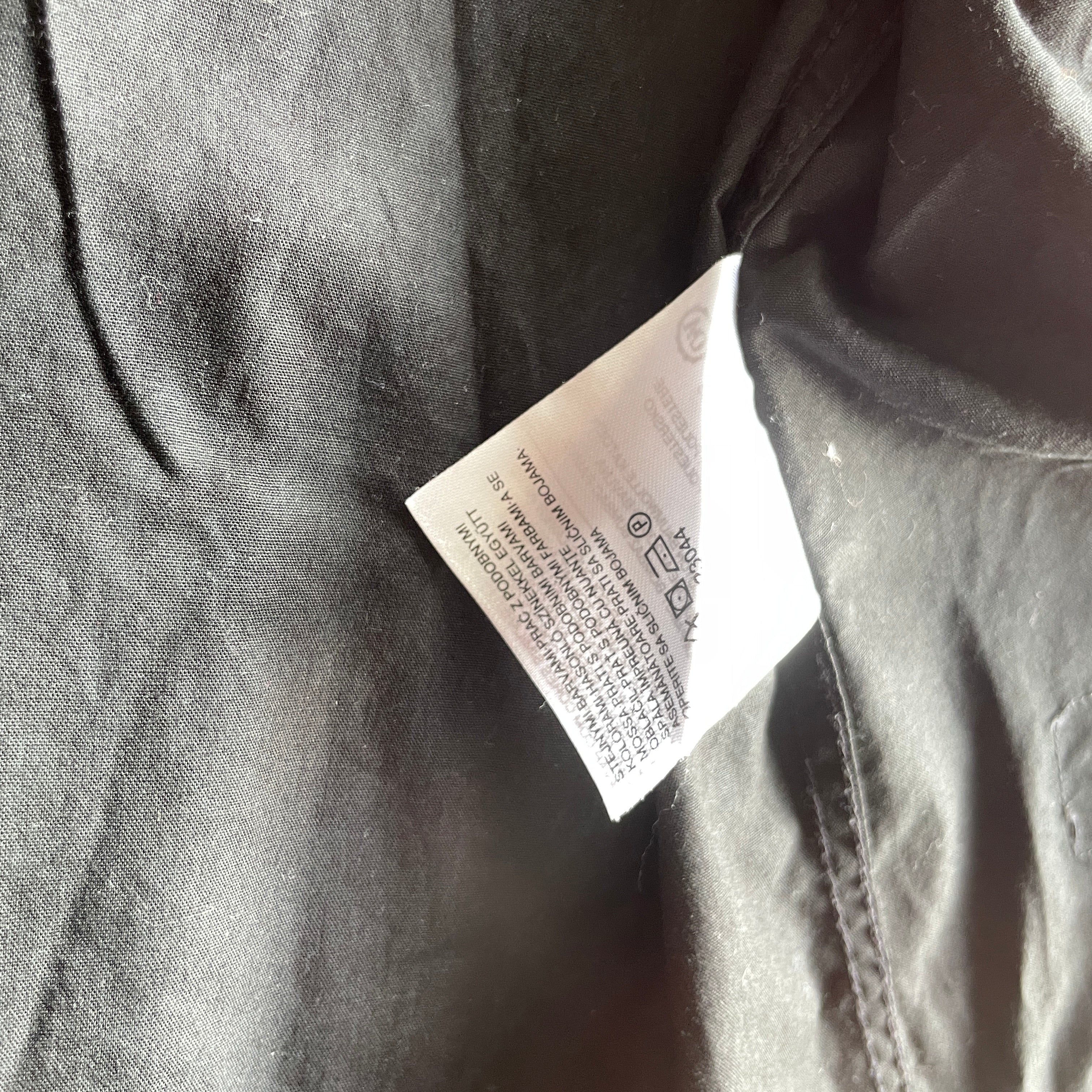 VINTAGE MENS URBAN DISTRICT ANGELO LITRICO LONG FITTED SLEEVED SHIRT XL BLACK|L33W23|SKU 5340