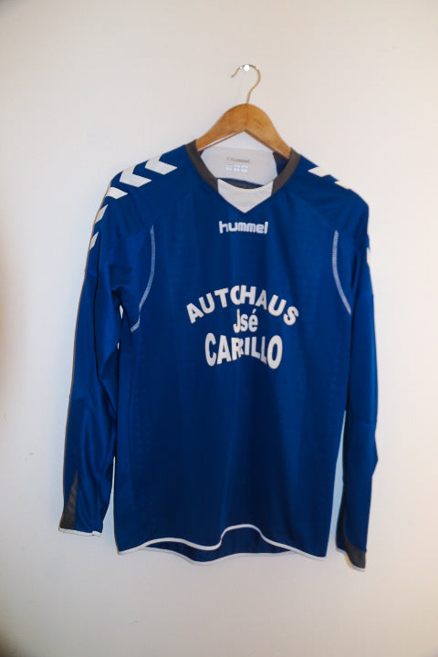 Vintage blue hummels mens small long sleeve tees with 21 at the back