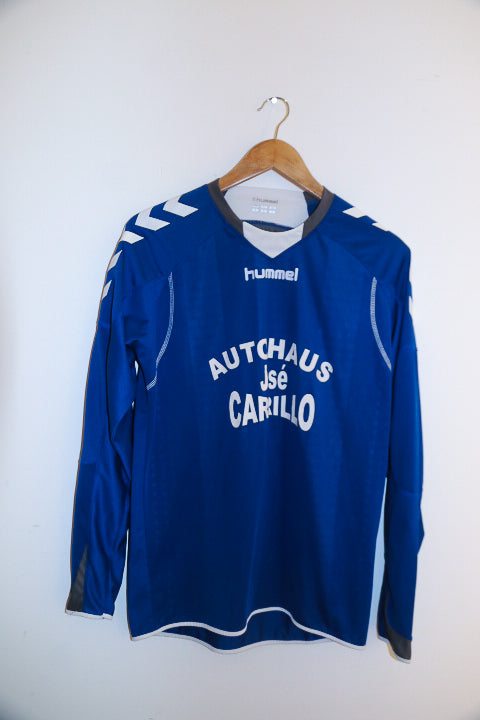 Vintage blue hummels mens small long sleeve tees with 21 at the back