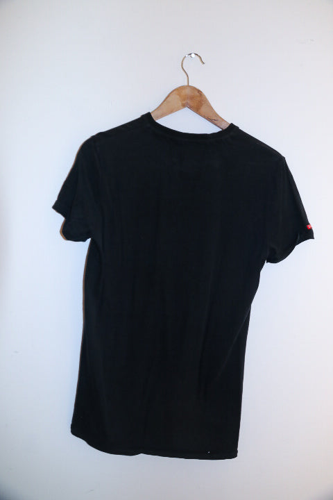 Vintage Tokyo Japan Gym 58 print mens small black tees