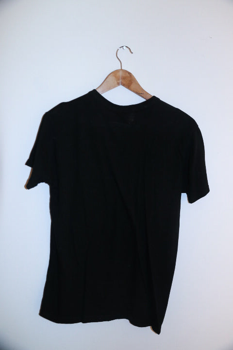 Vintage black puma big logo mens small tees