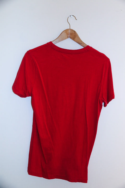 Vintage Aeropostale Athletics new york est 1987 small red tees