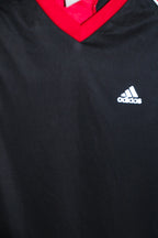 Vintage black medium adidas mens v-neck training tees