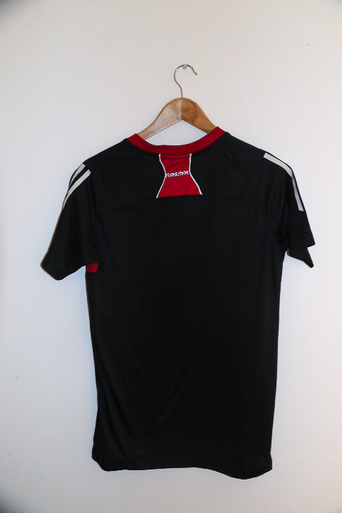 Vintage black medium adidas mens v-neck training tees