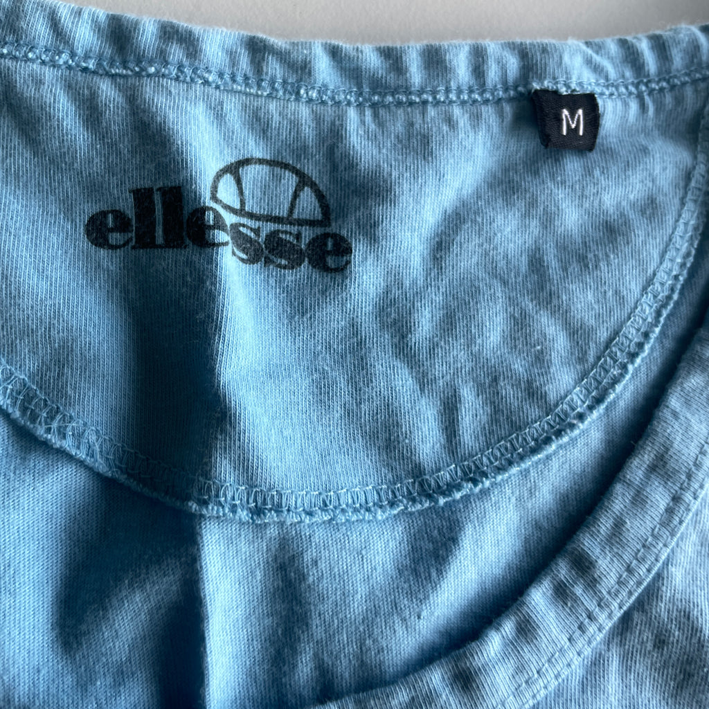 Vintage ellesse Blue sleevelessTops  for Women in M| L24W17|SKU 5348