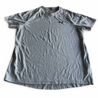Vintage Men's Under Armour logo t-shirt in grey size M|L28W21|SKU 5354
