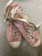 Rubynee Vintage y2k pink converse high trainer sneaker