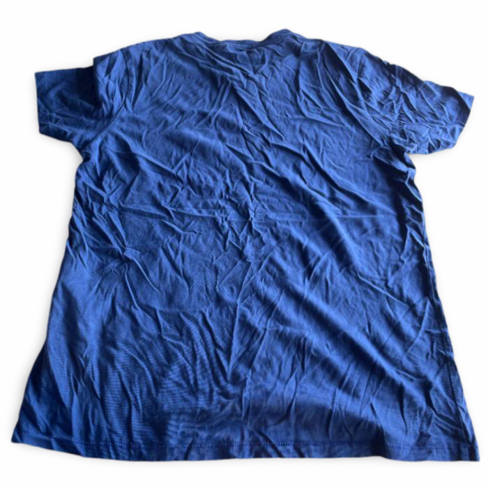 Vintage Levi`s Dark Blue Logo Crew Neck Short Sleeves T Shirt Size M| L29W20|SKU 5355