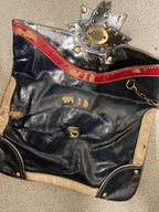  Rubynee Vintage y2k River Island Navy Blue Clutch Bag