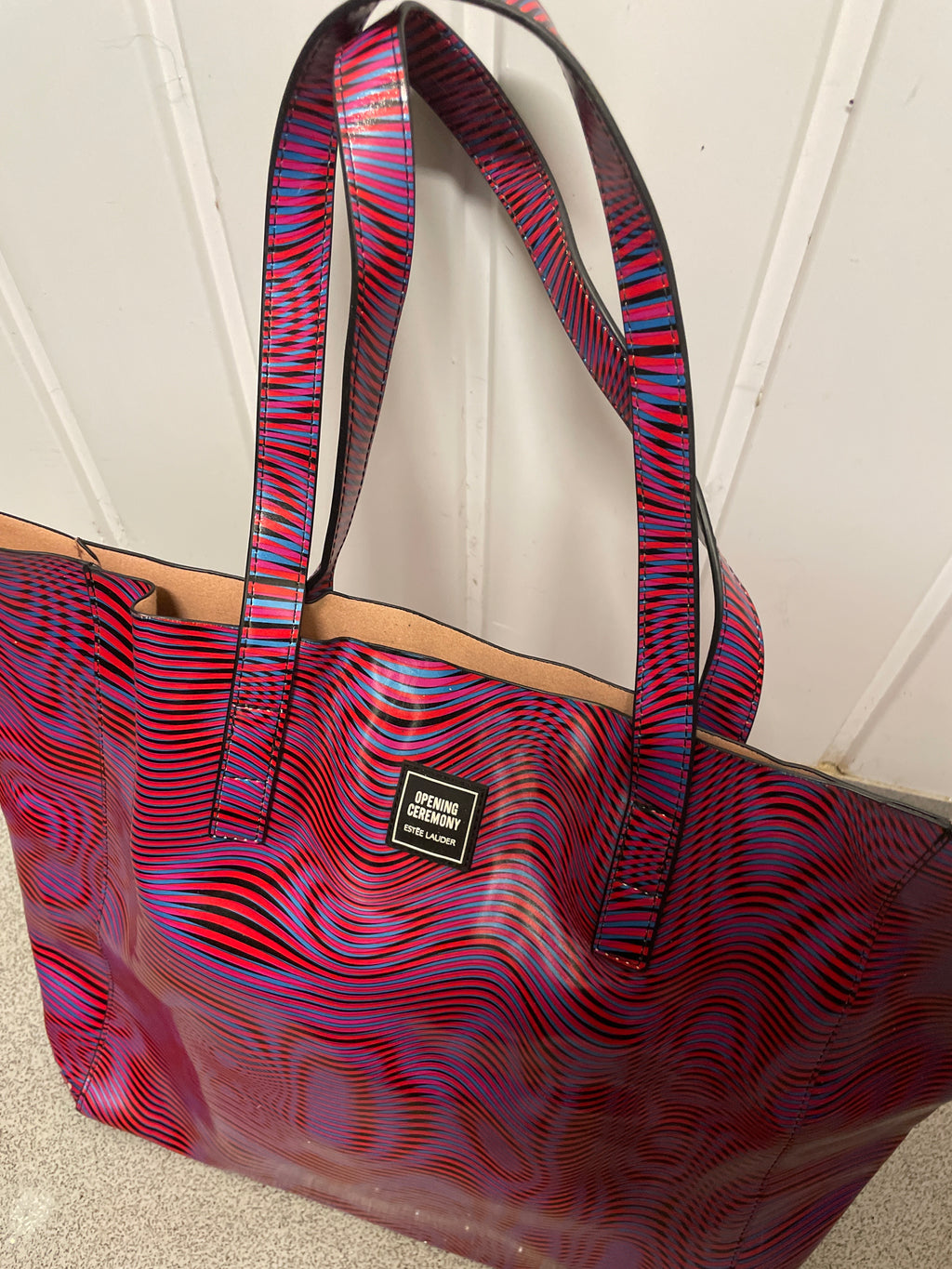  Rubynee Vintage y2k pink leather designer hand bag