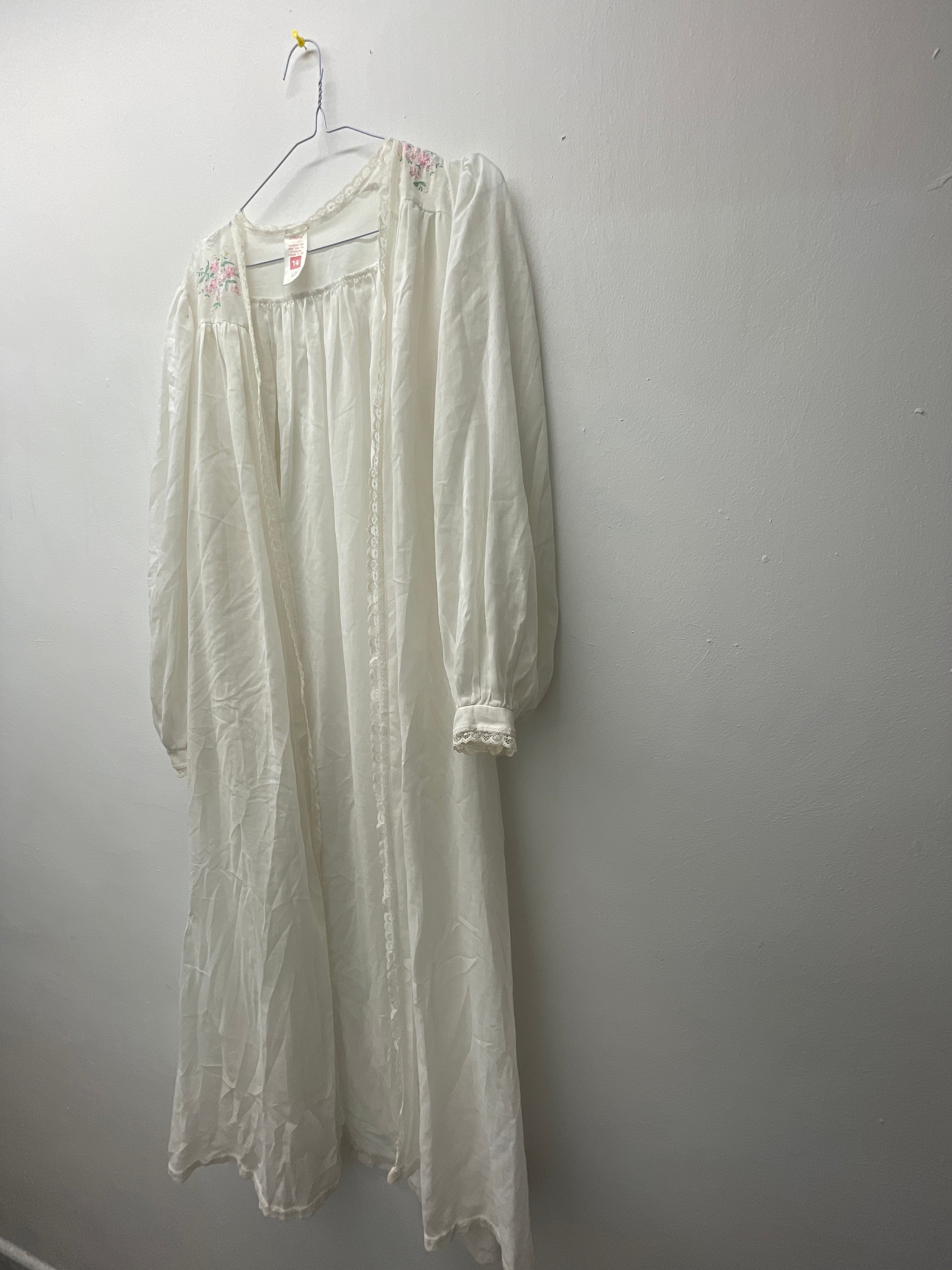  Rubynee Vintage y2k St.Micheal women white night gown
