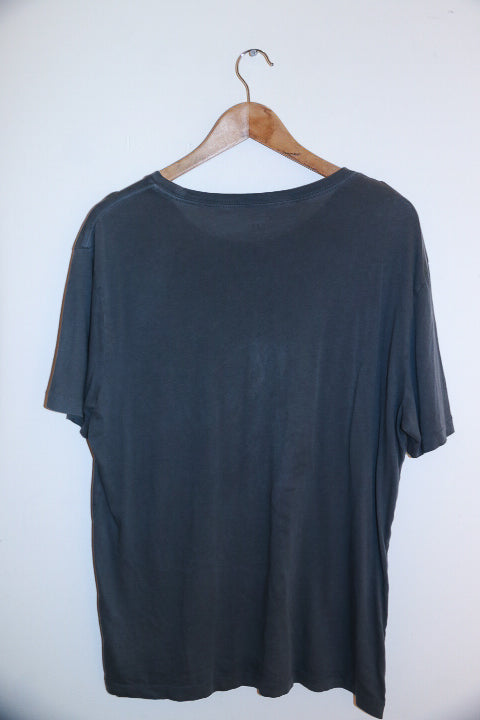 Vintage GAP brown plain mens medium tess with front pocket