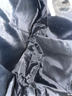  Rubynee Vintage y2k black graffiti rolling duffle bag