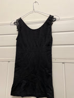 Rubynee Vintage y2k black women sleeveless midi dress