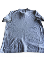 VINTAGE GREY SLAZENGER REGULAR FIT  MEN'S POLO SHIRT SIZE M|L28 W20|SKU 5363