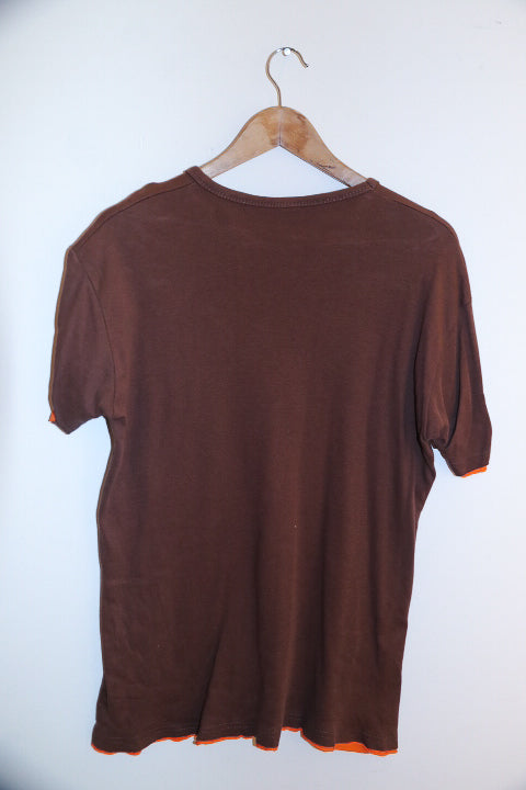Vintage brown medium mens puma tees