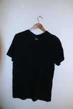 Vintage black puma big logo mens medium tees