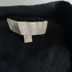 Vintage women's Joan Vass Stitch Detail  Light Heavy Button down Cardigan in S| L31W20|SKU 5372