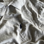 Vintage Polo Ralph Lauren Men's grey Polo-shirts in 2XL| l31 w21| SKU 5377