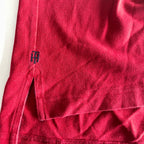 Vintage men's red Tommy Hilfiger Embroidered Crest short sleeve Polo in 2XL| L38W24| SKU 5379