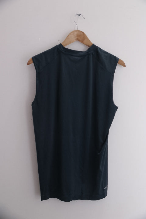 Vintage Adidas grey medium mens sleeveless gym tank top