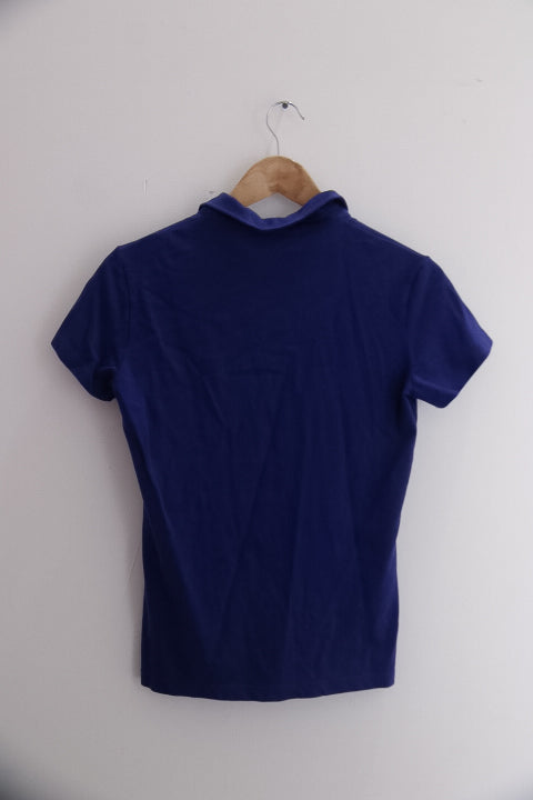 Vintage US Polo ASSN blue mens medium Polo shirt