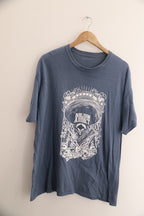 Vintage Boojum Addict graphics mens grey tees size XL