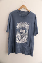Vintage Boojum Addict graphics mens grey tees size XL
