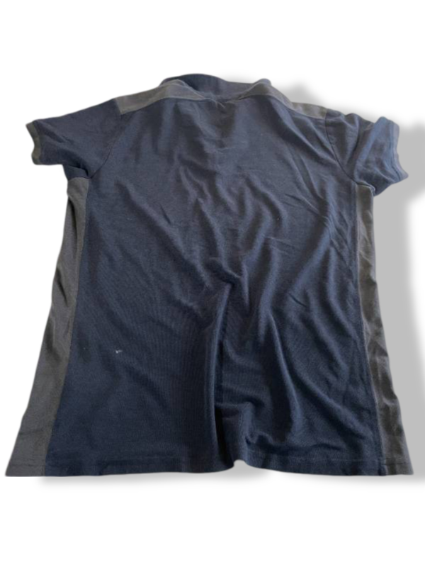 Vintage snicker work wear navy polo shirt in L| L31 W21| SKU 5395