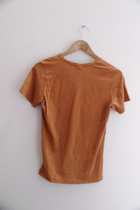 Vintage cream mens Levi's printed medium t-shirt