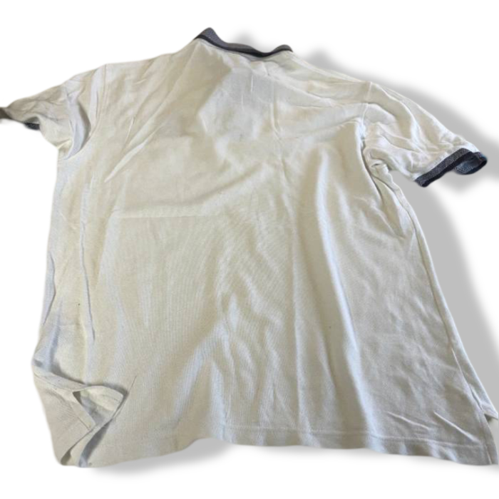 Vintage men's white Superb Glenmuir 80's Golf Polo shirt T-Shirt size M| L29 W22| SKU 5397